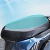 Black Motorcycle Seat Cover Non-slip Dustproof Seat Protector Waterproof Breathable Sunscreen Scooter Cushion