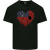 Love Samoa Flag Samoan Day Football Kids T-Shirt Childrens