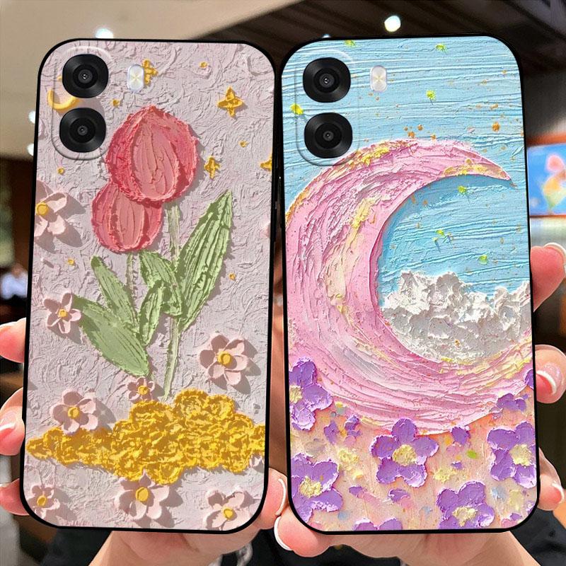 For OPPO A6x 4G Case CPH2819 Soft Silicone Protective Phone Cover For OPPO A 6 X 5G TPU Coque CPH2783 Shockproof Bumper Fundas