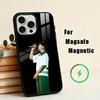 R-Rapper S-Singer M-Milo J  Phone Case For iPhone 17,16,15,14,13,12,Plus,Pro,Max for Magsafe Magnetic Wireless Charging