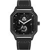 Maplefea Racing Mechanical Sports Watch Men's Analog Quartz Chronograph Waterproof Big Dial