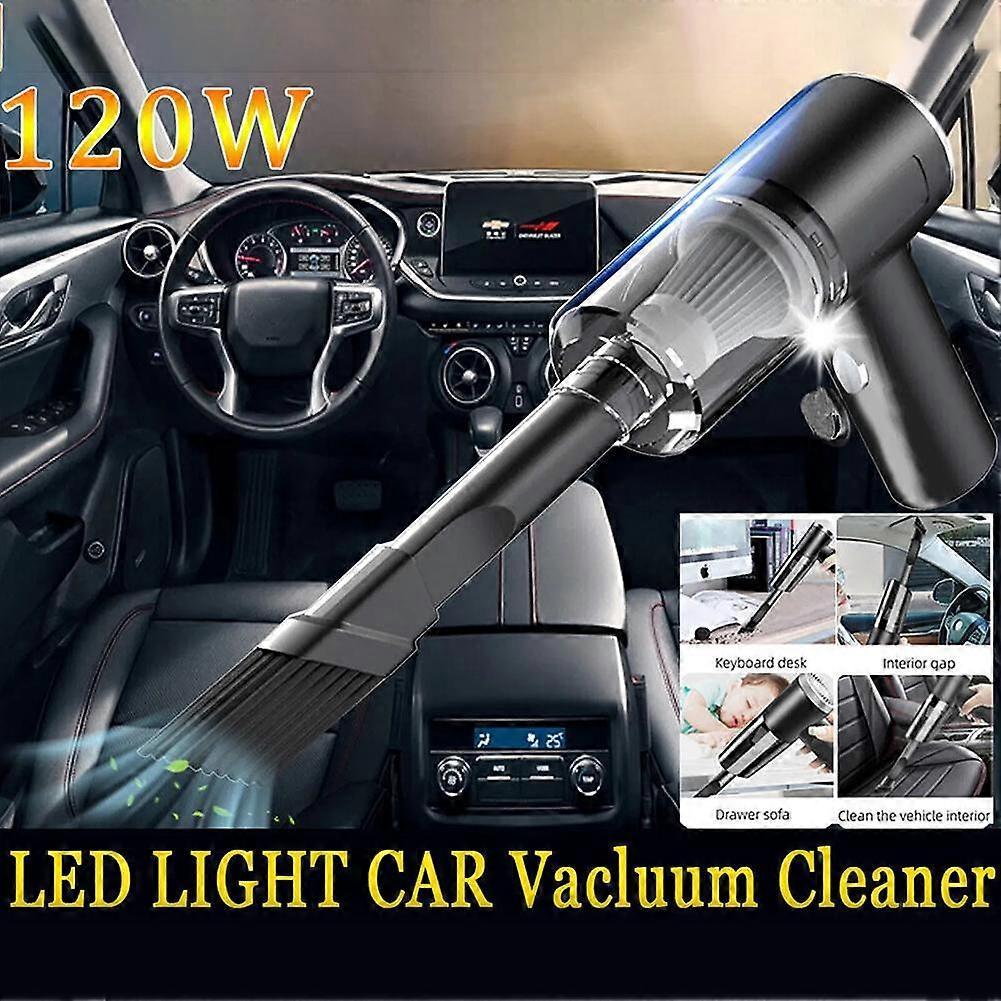 120W Cordless Handheld Vacuum Cleaner Small Mini Portable Car Auto Cleaner