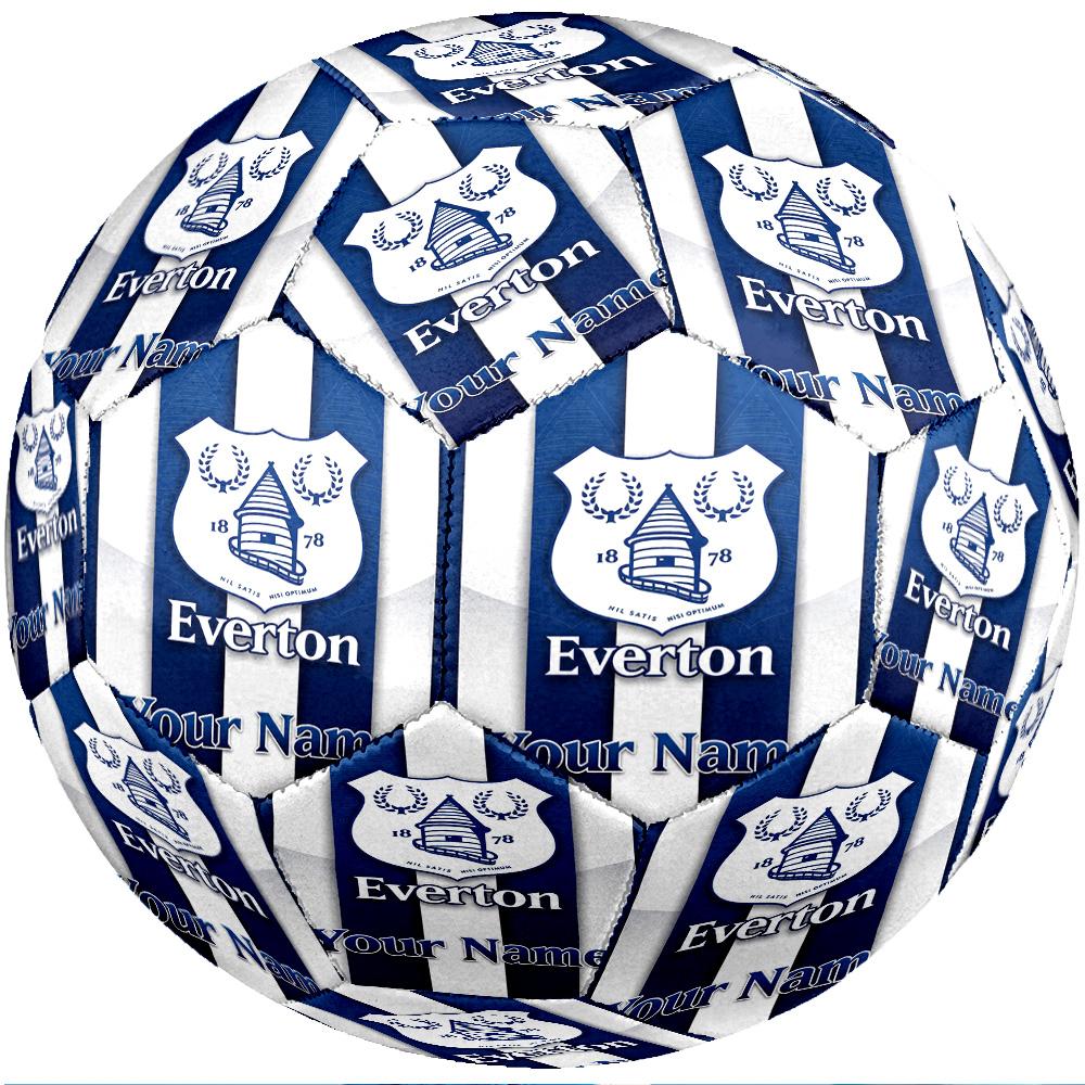 Everton FC Fashion Size 5 Football Wearproof Non‑Slip Soccer Ball For Sports Training Entertainment Use
