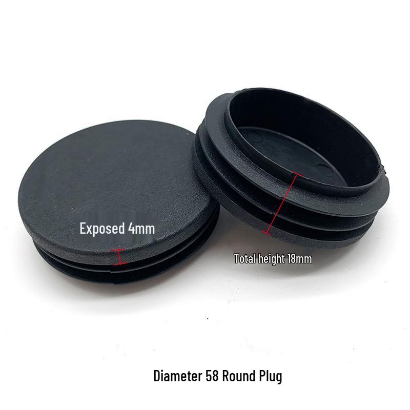 Round Plastic Hole Stopper: Wear-Resistant Chair Leg and Pipe Plug Cover