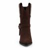 Bota Marrón Estilo Cowboy Con Hebilla Montevita Elche 105374