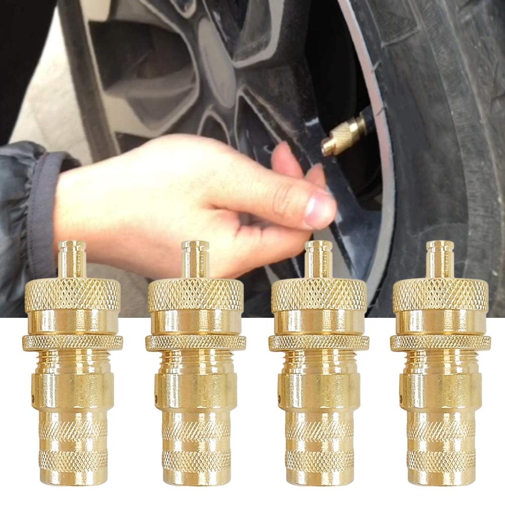 4Pcs 0-60PSI Car Tire Deflators Accessories