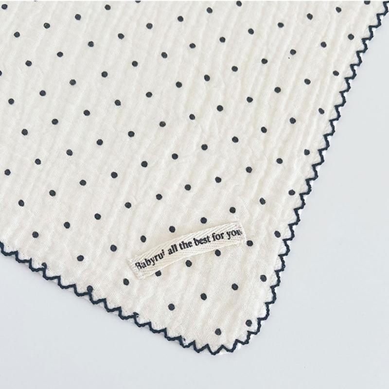 Baby Towel Soft Teething Bib Cute Print Burping Cloths Cotton Handkerchief Sweat Wipe Cloth Newborn Bath Towel Facecloth