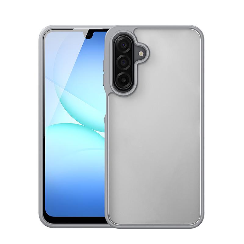 Skin-Feel Matte Phone Case for Samsung A17, A07, A27, A56 - Full Coverage & Transparent Back Cover