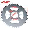 420/428 31T/37T/41T/48T Motorcycle Rear Sprocket Tooth 52mm Suitable for China ATV Quad Pit Off-road Vehicle Moto Parts