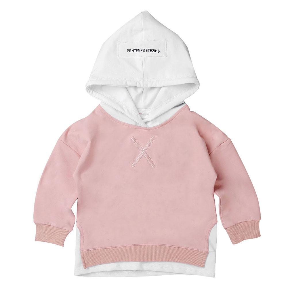 pink drawstring hoodie