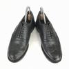 Vintage Van Bommel Leder Goodyear Full Brogue Wingtip Schwarz 24.0(GEBRAUCHT)