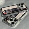 Intage Cassette Tape Photo Frame Soft Phone Case For iPhone 17 16 15 14 13 12 11 Pro Max X XS XR 7 8 Plus 16E Shockproof Cover