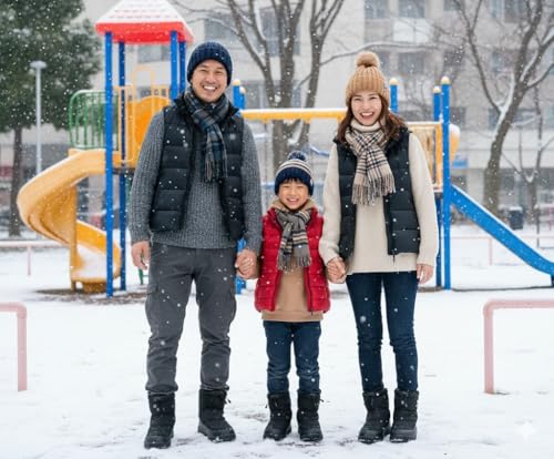 Highly water-repellent, waterproof, non-slip, and warm snow boots for rain, snow, and more. Lightweight, women's size 95022700, black, size 23.5cm, 3E