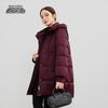 XueZhongFei Women's Hooded Winter Down Jacket