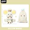 Plush Cheese Mouse Toy With Polyester Fill For Kids And Girls Gift