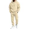 Herren Kapuzenpullover und Jogginghose 2-teiliges Set Lässiges Outfit