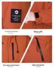 Men's Trendy Hooded Winter Jacket - Thick, Warm, Cotton-Padded Coat