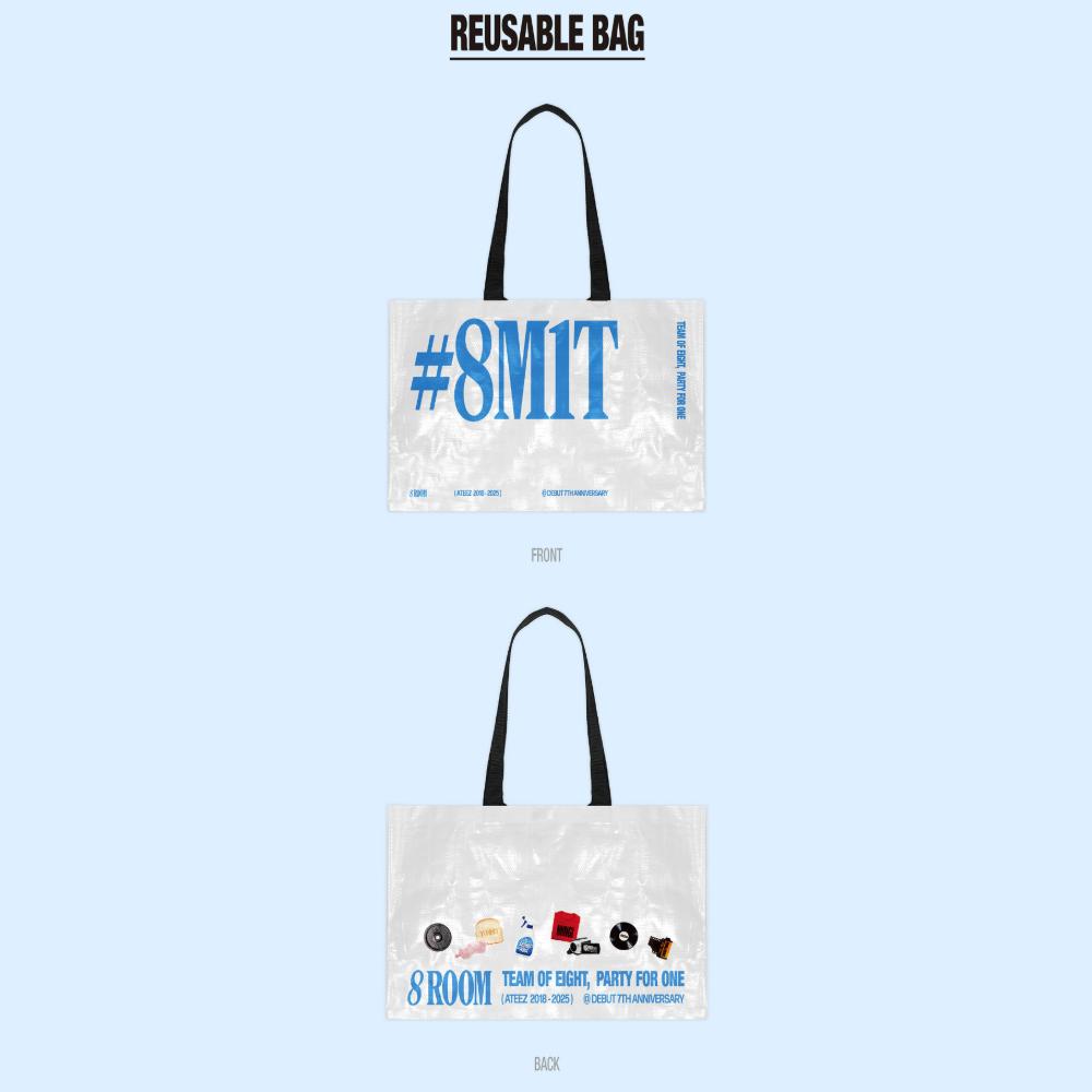 Pre-order ATEEZ 7th Anniversary POP-UP 8ROOM Reusable Bag