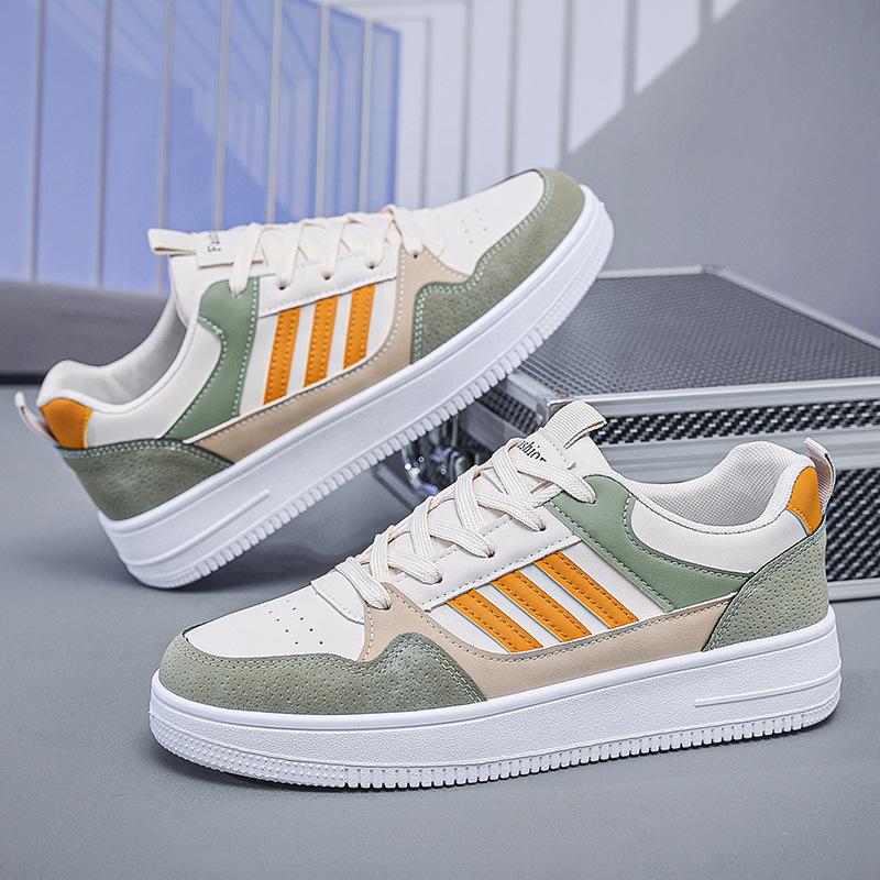 Little White Shoes Men's Youth Sports Versatile Board Shoes Trend Board Shoes Casual Men's Shoes Students