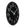 Luminous Wall Cloc,12 Inch Silent Non-ticking Battery Operated Clock, Lighted Wall Clock Decoration