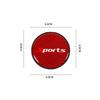 2pcs Carbon Fiber Car Decoration Coaster Universal Car Cup Holder Pad Car Water Cup Slot Non-Slip Mat Auto Interior Accessories