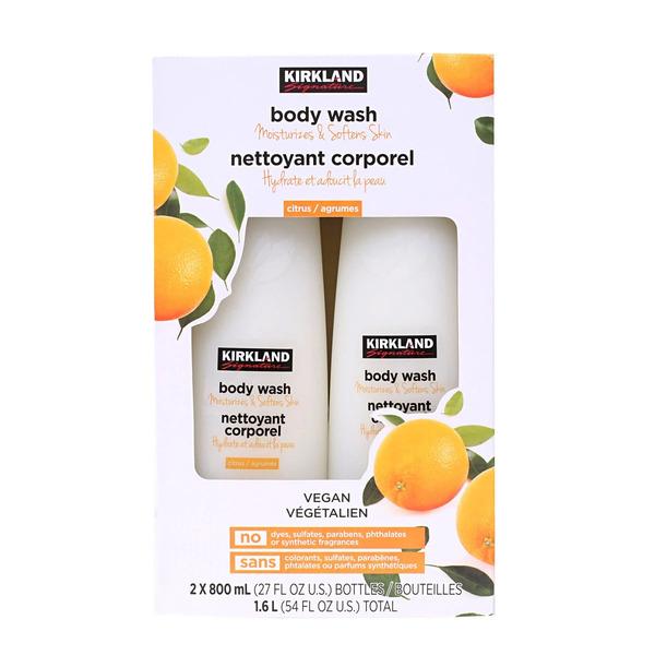 

Kirkland Signature Гель для тела 800 мл x 2 косметических средства Citrus Korea