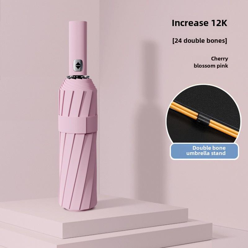 Women's Mini Five-Fold UV Protection Sun & Rain Umbrella - Compact, Portable, Ultralight