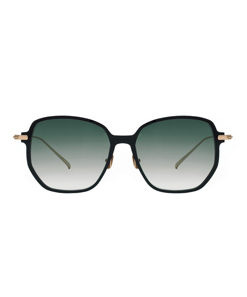 Maseuka Free2_Vito 03B/Gr Free2 Vito Black/Rose Gold Green Lens