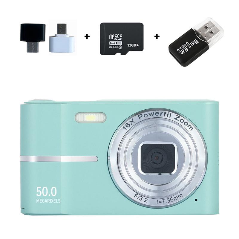 High-Resolution CCD Student Mirrorless Camera - Portable Digital Card Camera