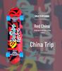 Pro Skateboard: Beginner-Ready Maple Longboard with Double Kick Deck for Adults & Kids