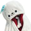 Adorable Seal Cape: Soft Hooded Cloak for Girls and Boys, Thick Winter Shawl for Dorm or Bedroom
