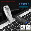 High-Speed USB 3.0 Dual-Use Flash Drive: 128GB, 64GB, 32GB, 16GB - Compatible with Mobile, PC, and Car Audio