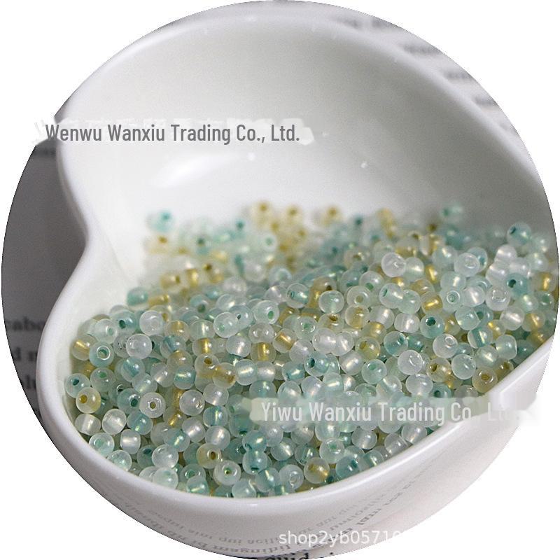 3mm Jade Glas Reisperlen für handgemachten DIY Schmuck: Armbänder, Halsketten, Ringe