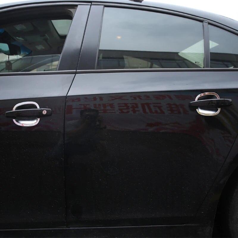 Acoperire pentru capacul bolului pentru mânerul ușii mașinii, potrivit pentru Chevrolet Cruze 2009-2014 Aveo Captiva Spark Buick Excelle 4 buc per set, stil auto