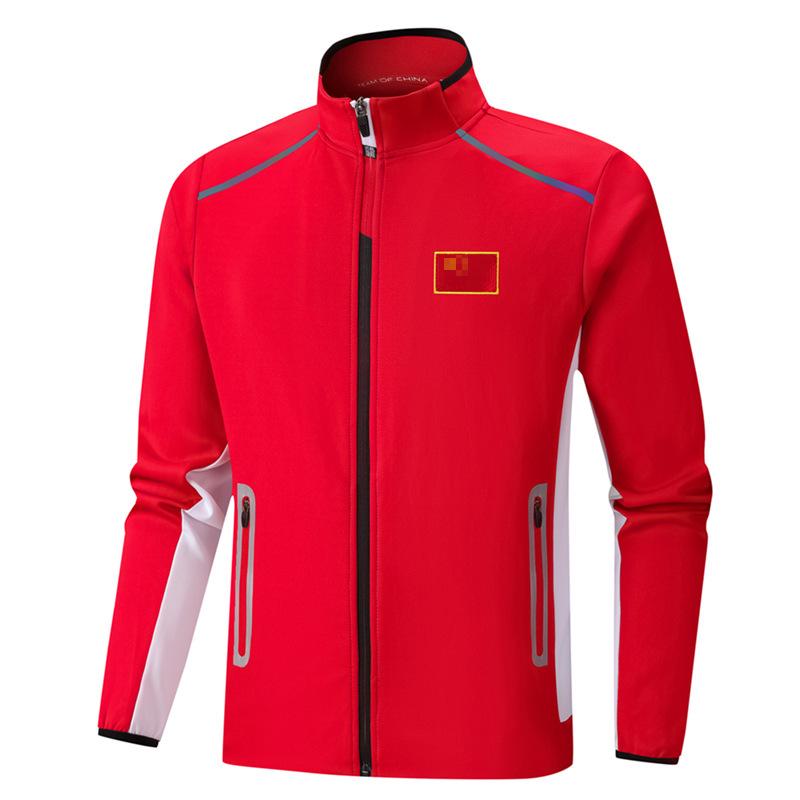 Unisex Chinese Martial Arts Sports Uniform: New Style Two-Piece Casual Suit with Stand-up Collar for Coaches and Teams Running or Training