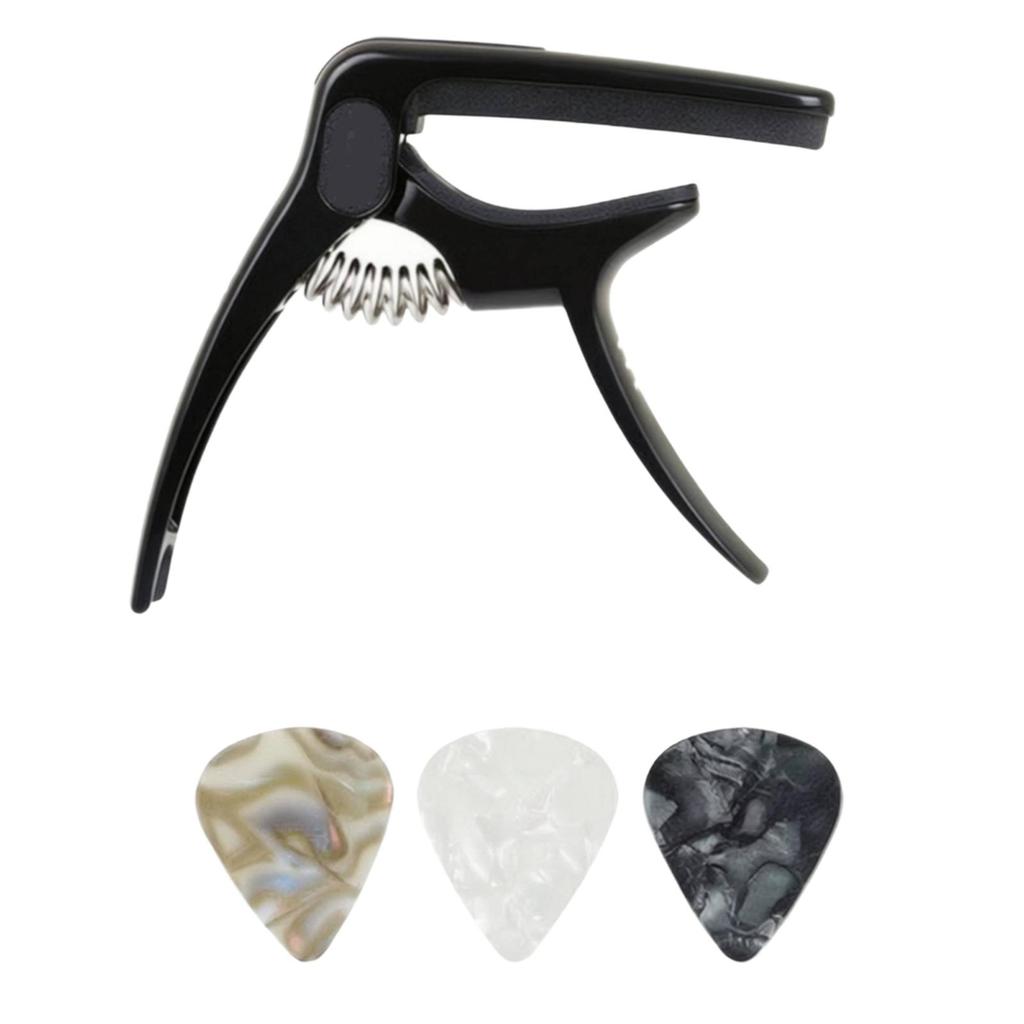 Guitar Clamp Silicone-Padded Accessory Universal for Acoustic Guitars