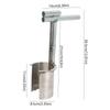 Stainless Steel Planting Tool Handheld Bulb Planter Tool  For Plant and Fruit Tree