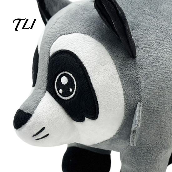Raccoon Plush Toy Jimothy Plush, Cute Stuffed Animal Toy, Soft Short Safe for Toddlers Plushies Doll, Cartoon Gift Meme Fans Kids Adults Collector