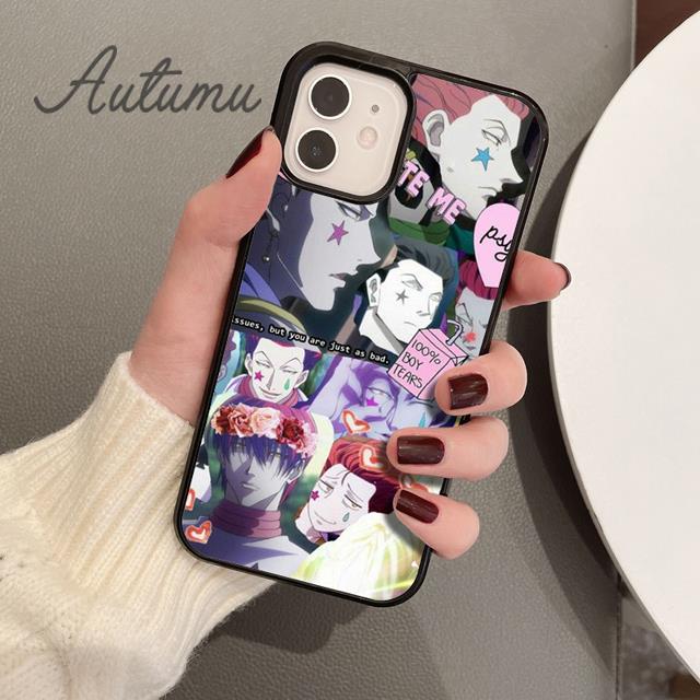 

Хисока аниме Охотник X Охотник Чехол для телефона для iPhone 11 12 13 14 Pro Max mini X XR XS SE 2020 6S 7 8 Plus Galaxy S21 S22 shell Samsung S22ultra