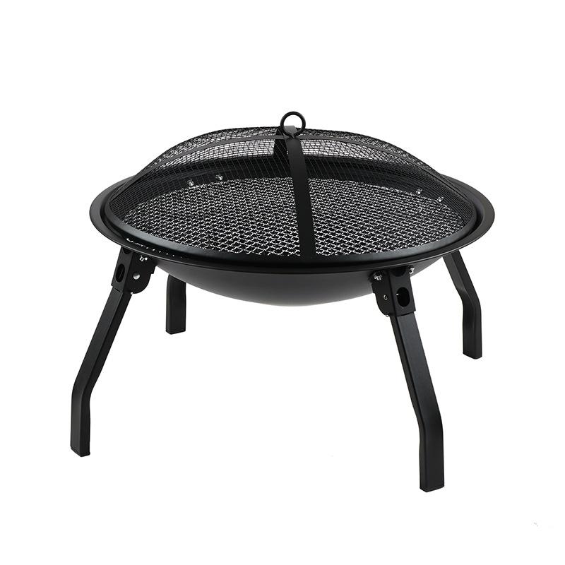 Bonfire Stove, Surrounding Stove, Tea Cooking, Outdoor Courtyard, Folding Barbecue Rack, Portable Fire Pot, Carbon Baking, Home Indoor Heating Stove