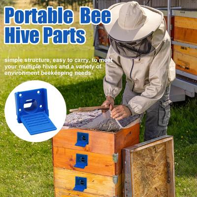 5Pcs Honeycomb Escape Device, Honeycomb Entrance Door, Honeycomb Ventilation Window, Honeycomb Entrance Door, Honeycomb Kit, Beekeeping Tools