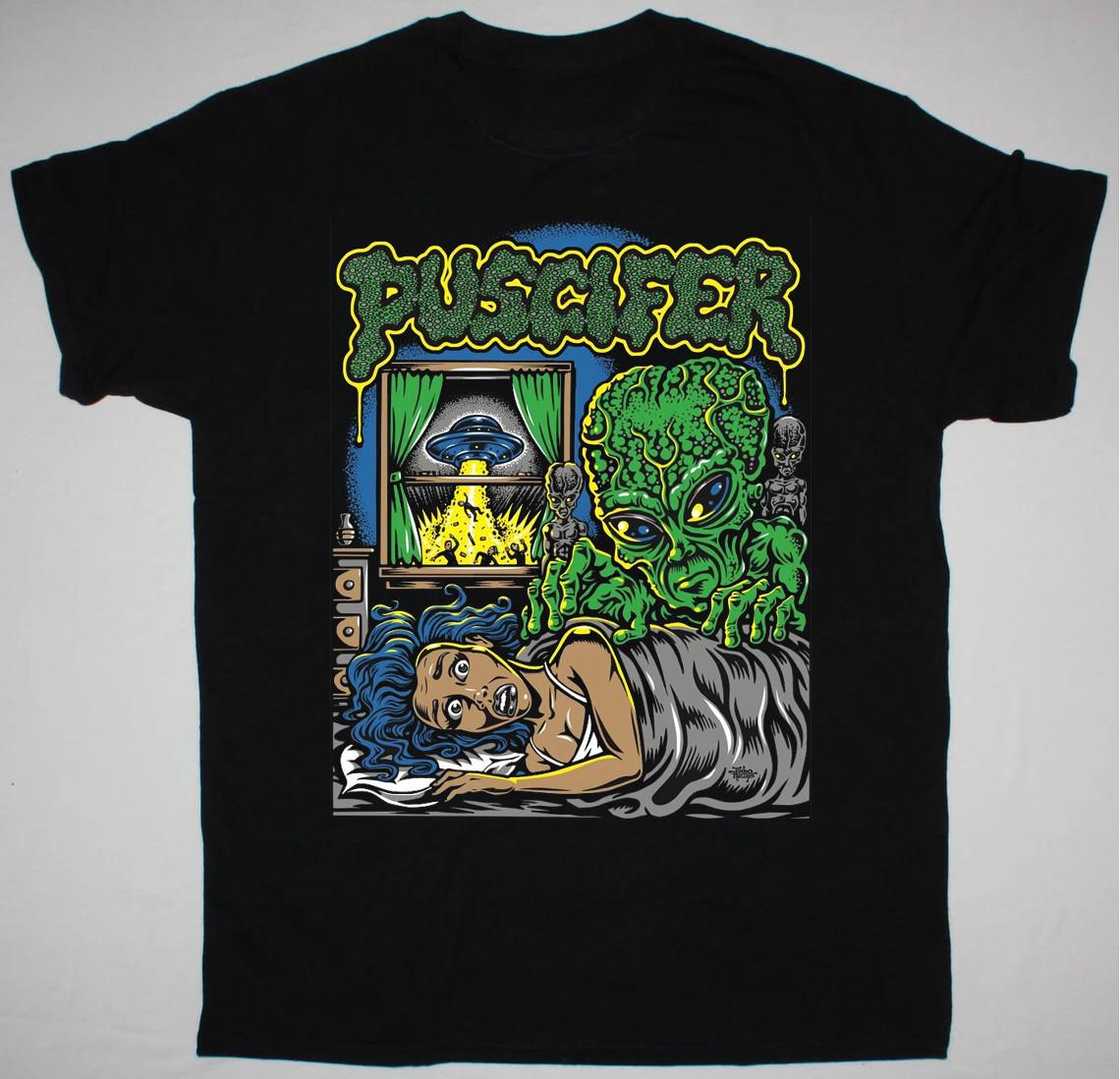 Puscifer Band Black T-Shirt Cotton Unisex Gift For Men Women RD236 S разноцветный