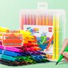 Deli 36-Color Soft-Tip Watercolor Pen Set