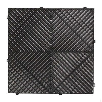 Zemin Döşemesi Kenetlenebilir Drenaj Paspası Modüler Minder İç Mekan Dış Mekan Darbe Emici Kaymaz PP