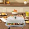 Fish Deep Baking Tray with Cover Grilled Plate Dining Furnace Buffet Foods Holder Restaurant