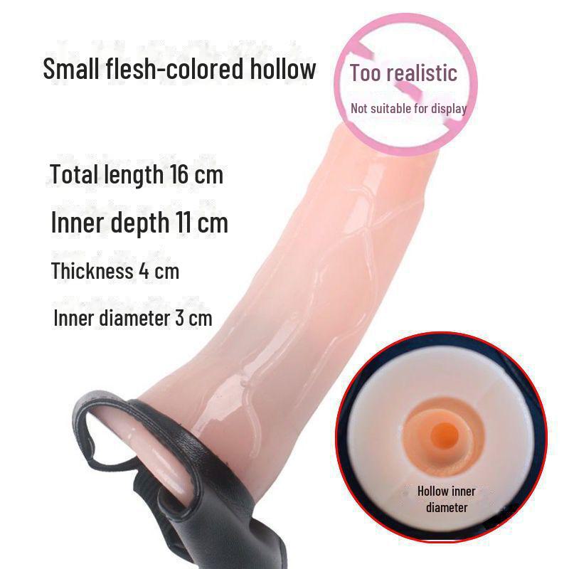 Thickened Penis Sleeve & Leather Pants for Men and Women - Masturbation Aid
