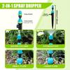 5PCS/SET Buried Plug Automatic Lawn Sprinkler Water Saving Watering Sprinkler  Greenhouse Plant
