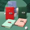 European Retro Canvas Lock Diary: Secure Password Notebook for Students