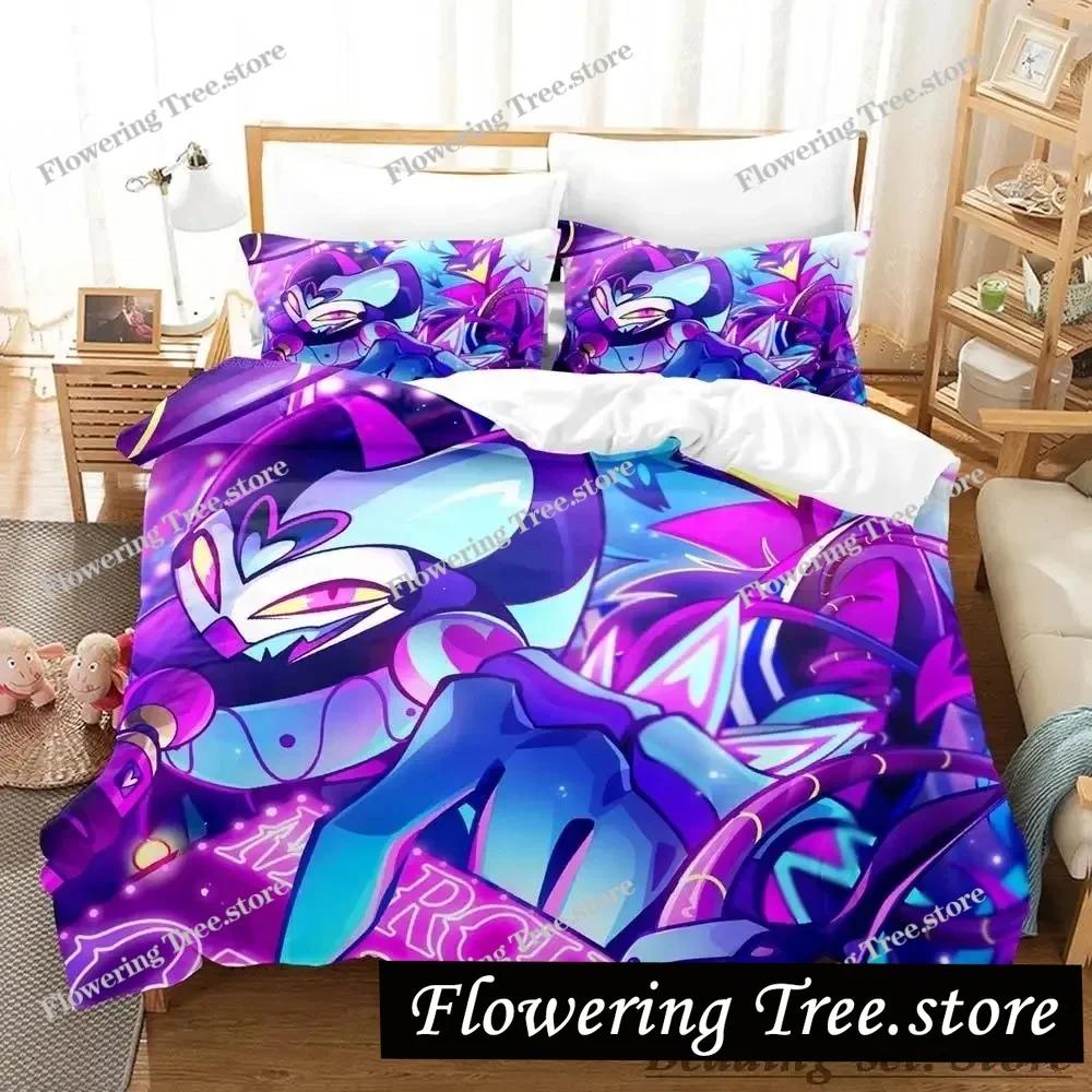 Blitzo Boss Bedding Set Single Twin Full Queen King Size Bed Set Adult Kid Bedroom Duvetcover Sets Anime parure de lit Bed