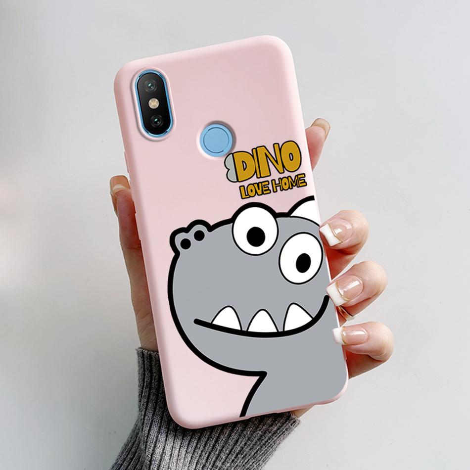 Case For Xiaomi Mi A2 Lite MiA2 Cute Bear Cartoon Frog Soft Silicone Phone Case Bumper For Xiaomi Mi A2 Lite A2lite Back Cover